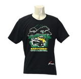 RAINFOREST CHALLENGE DRY FIT T-SHIRT - RFC - M BLK ROUND NECK MICROFIBER T-SHIRT