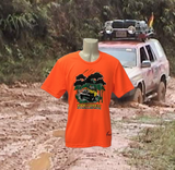 RAINFOREST CHALLENGE DRY FIT T-SHIRT - HI VISIBILITY ORANGE - RFC-M