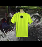 RAINFOREST CHALLENGE DRY FIT T-SHIRT - HI VISIBILITY YELLOW - RFC -  2XL