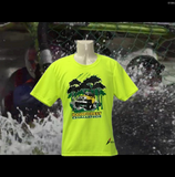 RAINFOREST CHALLENGE DRY FIT T-SHIRT - HI VISIBILITY YELLOW - RFC -  2XL