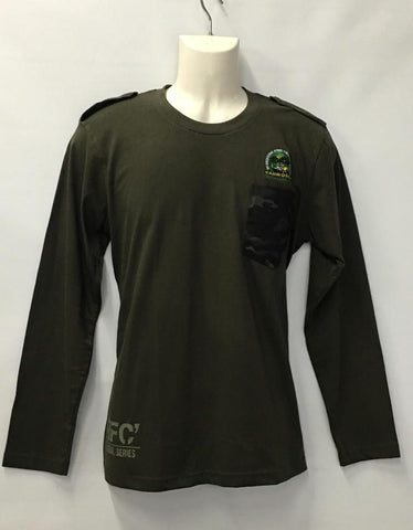 RFCL XL 19-01 GREEN LONG SLEEVE TEE