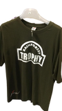 RFT - 2XL ARMY GREEN COTTON T-SHIRT 2019 LTD RAIN FOREST TROPHY