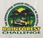 RFC - DSR M 19-05B WHITE SPECIAL TEE - RainForest Challenge T-shirt