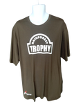 RFT - 2XL ARMY GREEN COTTON T-SHIRT 2019 LTD RAIN FOREST TROPHY