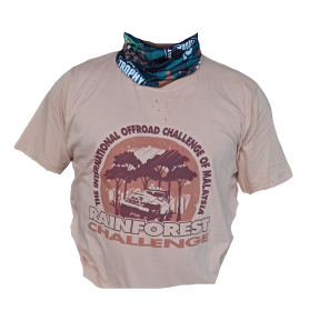 RFCR 3XL 19-02 KHAKI RFC TEE / T-shirt - RainForest Challenge Edition