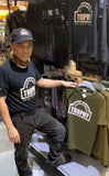 RFT - L ARMY GREEN COTTON T-SHIRT 2019 LTD RAINFOREST TROPHY TEE