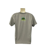 RFC-XL GREY ROUND NECK MICROFIBER T-SHIRT