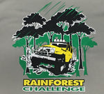 RainForest Challenge - RFC - 2XL GREY ROUND NECK MICROFIBER T-SHIRT