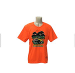 RAINFOREST CHALLENGE DRY FIT T-SHIRT - HI VISIBILITY ORANGE - RFC-L