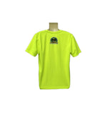 RAINFOREST CHALLENGE DRY FIT T-SHIRT - HI VISIBILITY YELLOW - RFC -  2XL