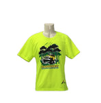 RAINFOREST CHALLENGE DRY FIT T-SHIRT - HI VISIBILITY YELLOW - RFC -  2XL