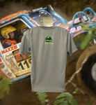 RFC-XL GREY ROUND NECK MICROFIBER T-SHIRT