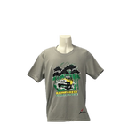 RFC S GREY ROUND NECK MICROFIBER T-SHIRT