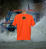 RAINFOREST CHALLENGE DRY FIT T-SHIRT - HI VISIBILITY ORANGE - RFC-L