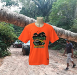 RAINFOREST CHALLENGE DRY FIT T-SHIRT - HI VISIBILITY ORANGE - RFC-M