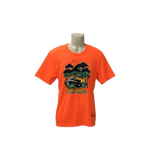 RAINFOREST CHALLENGE DRY FIT T-SHIRT - HI VISIBILITY ORANGE - RFC-L