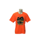 RAINFOREST CHALLENGE DRY FIT T-SHIRT - HI VISIBILITY ORANGE - RFC-L