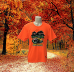 RAINFOREST CHALLENGE DRY FIT T-SHIRT - HI VISIBILITY ORANGE - RFC-L