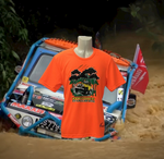 RAINFOREST CHALLENGE DRY FIT T-SHIRT - HI VISIBILITY ORANGE - RFC-M