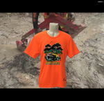 RAINFOREST CHALLENGE DRY FIT T-SHIRT - HI VISIBILITY ORANGE - RFC-M