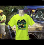 RFC-L HI VISIBILITY YELLOW ROUND NECK MICROFIBER