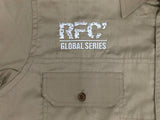 RFCF 2XL 19-01 KHAKI F1 SHIRT - RainForest Challenge Shirt