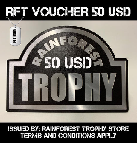 PLATINUM RFT 50 USD gift voucher