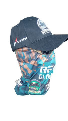 RFC COTTON BRUSH CAP - RainForest Challenge Cap - Rainforest Challenge Event Cap