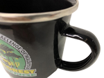 RFC BLUE ENAMEL MUG - RainForest Challenge Drinking Mug