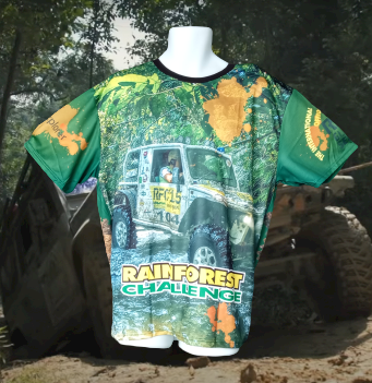 RFC RainForest Challenge - XL FULL SUBLIMATION ROUND NECK T-SHIRT 2018