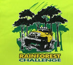 RAINFOREST CHALLENGE DRY FIT T-SHIRT - HI VISIBILITY YELLOW - RFC -  2XL