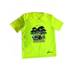 RAINFOREST CHALLENGE DRY FIT T-SHIRT - HI VISIBILITY YELLOW - RFC -  2XL