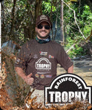 RFT - 2XL CHARCOAL COTTON T-SHIRT 2019 LTD RAINFOREST TROPHY