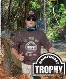 RFT - 2XL CHARCOAL COTTON T-SHIRT 2019 LTD RAINFOREST TROPHY